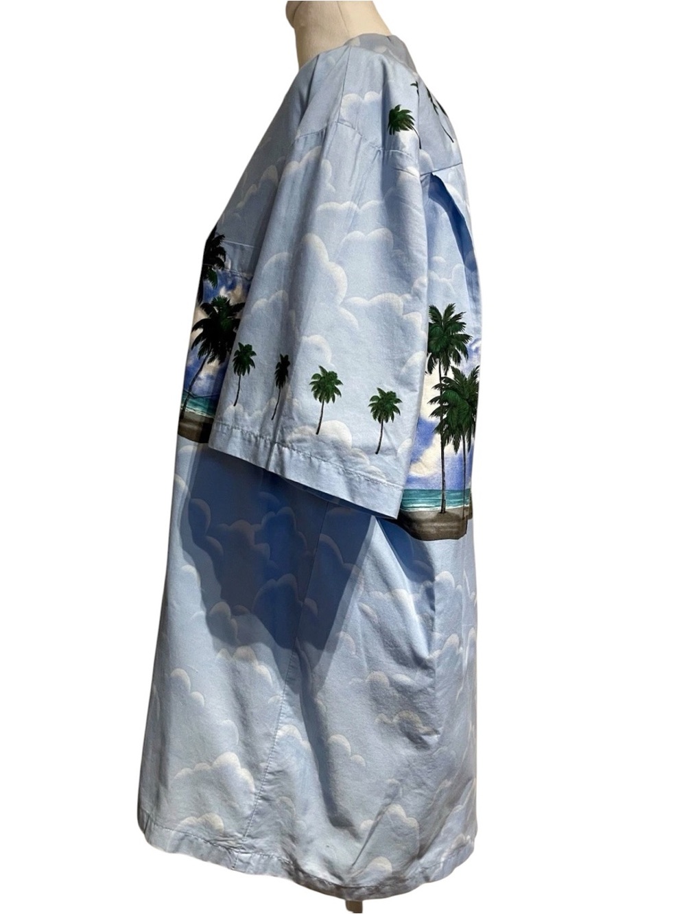 Vintage Pacific Legend Hawaiian Aloha Shirt L USA Hawaii Palm Tree Resort - Picture 2 of 5